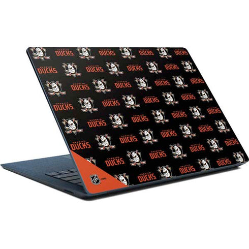 NHL Anaheim Ducks Pattern Surface Laptop Skin